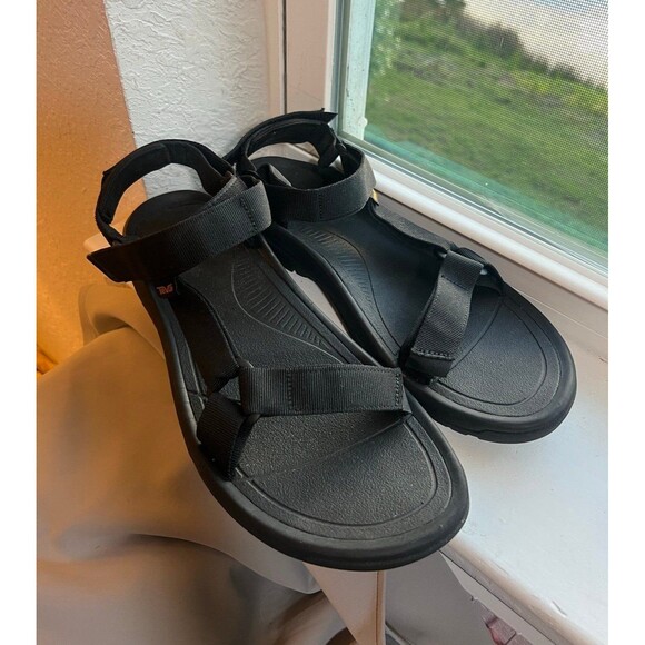 Teva Men’s Hurricane XLT2 Sandals in Black Size 13 main image 4